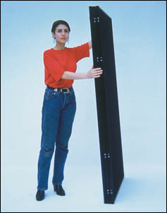 Velcro room divider partition